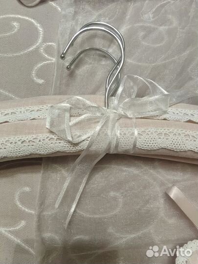 Вешалки плечики мягкие подарочные - набор 3 шт