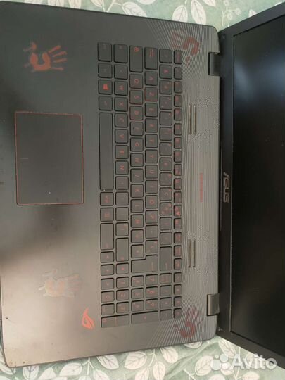 Игровой ноутбук asus rog gl752vw