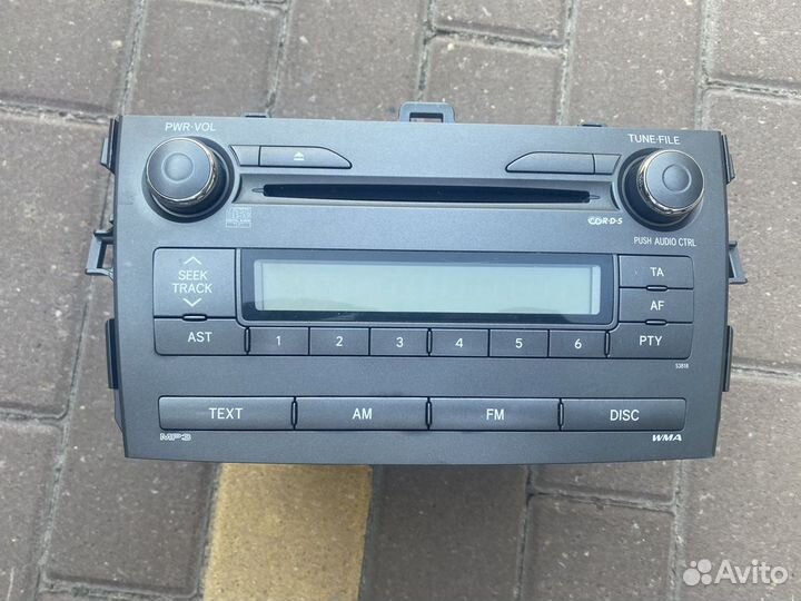 Магнитола toyota corolla 150 бу