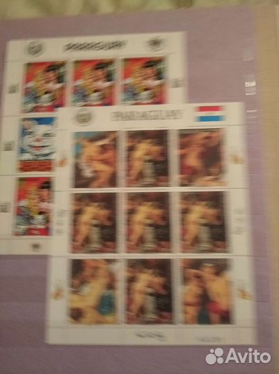 Марки почтовые иностранные