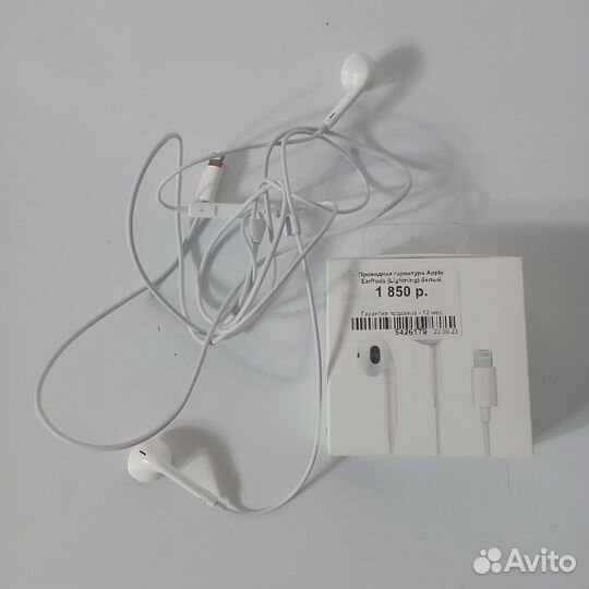 Наушники earpods