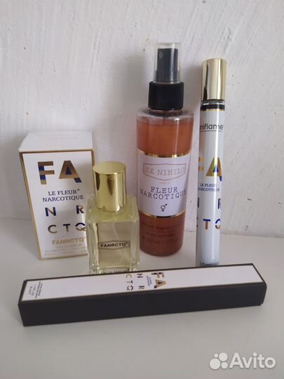 Набор 3шт духи комплект пакетом