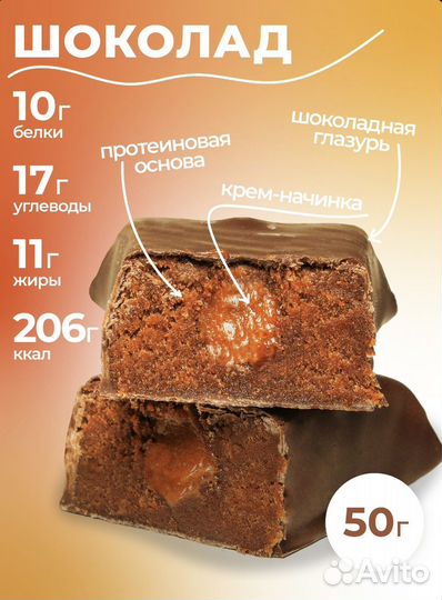 Протеиновые батончики и печенье