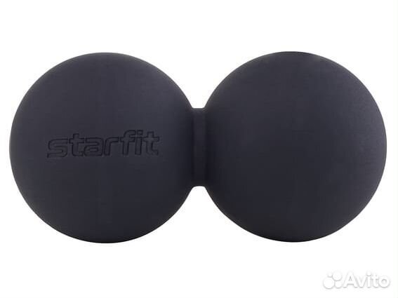 Мяч для мфр Starfit 6 см, силикагель, двойной