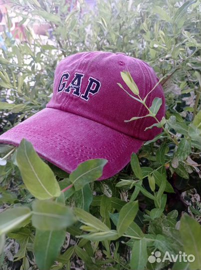 Кепка/Бейсболка мужская/женская gap бордовая