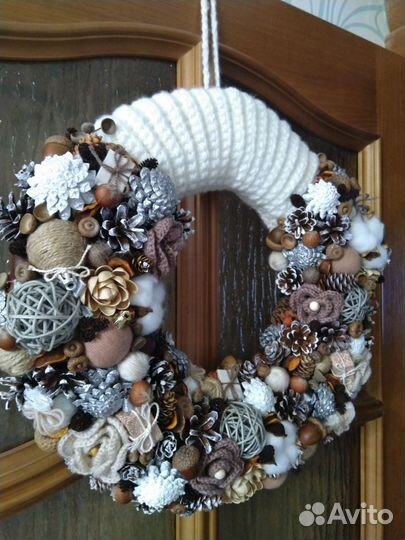 Венок осенний/зимний (Новогодний/Рождественский)