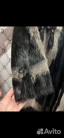 Шуба из нутрии 54