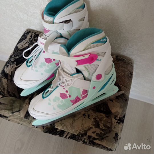 Коньки детские раздвижные nordway 36 41