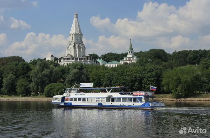 Прогулка на теплоходе из парка Коломенское
