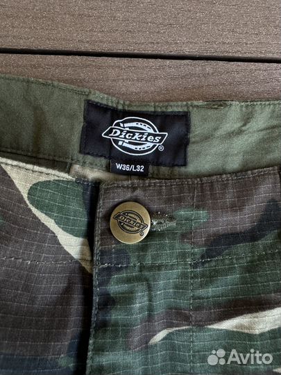 Dickies камуфляжные карго штаны оригинал