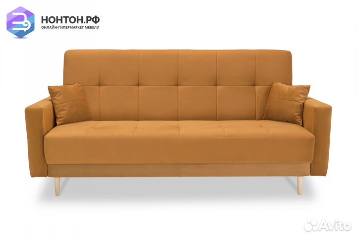 Диван книжка Фиеста коричневый