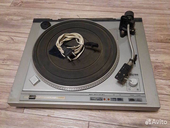 Виниловый проигрыватель вега 110