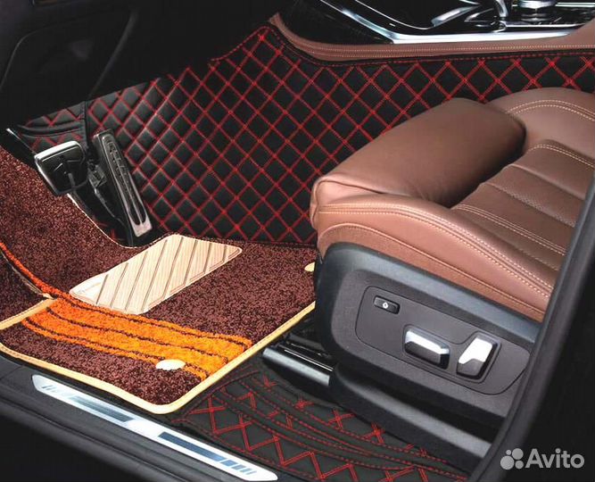 3D Коврики Volvo XC90 из Экокожи