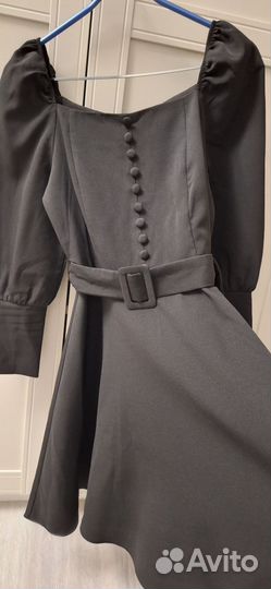 Платье женское 42 44 черное вечернее