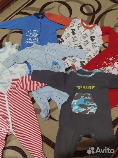 Пакет вещей на мальчика