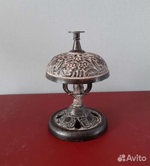 Колокольчик офисный металл