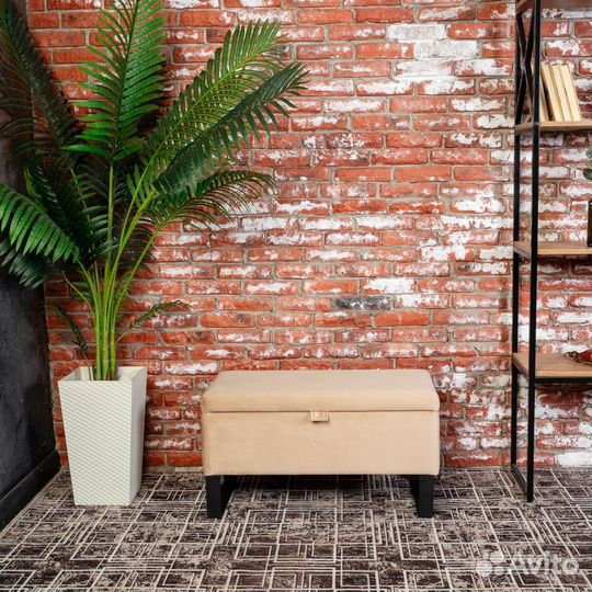 Банкетка пуфик с ящиком для хранения