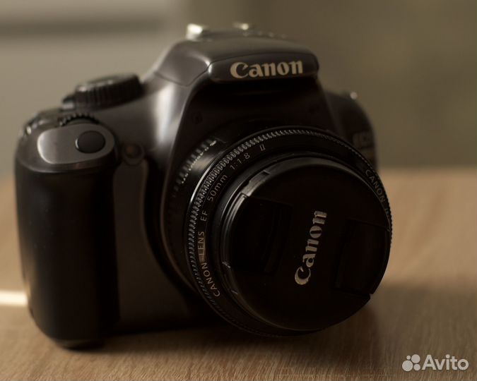 Canon eos 1100d + 50 mm 1.8 ii объектив