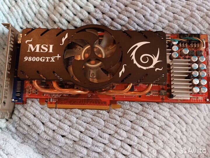 Ввидеокарта geforce 9800 gtx