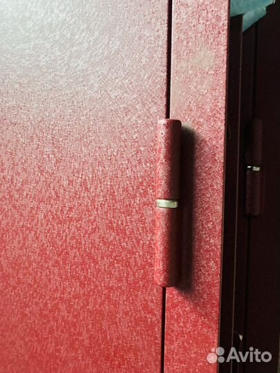 Дверь металлическая двухстворчатая