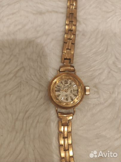 Часы позолоченные СССР