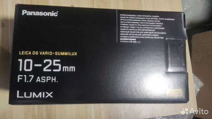 Объективы Canon, Panasonic и др