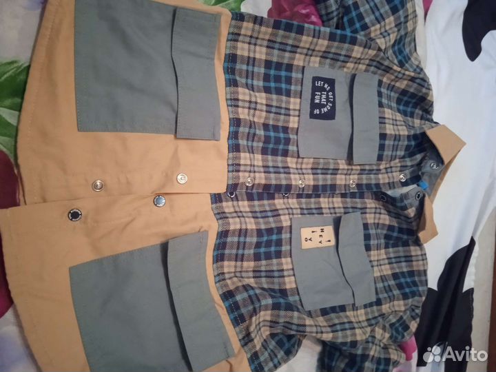 Рубашка на мальчика