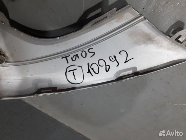 Накладка заднего бампера Volkswagen Taos