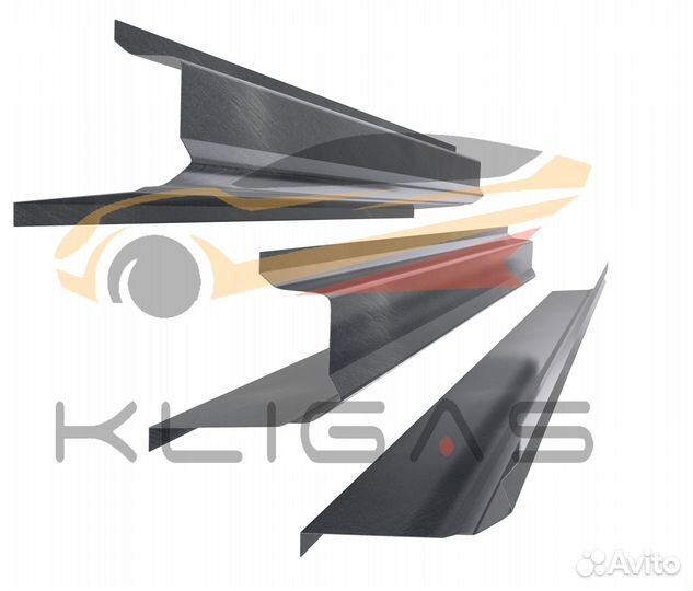 Порог Dodge Caravan 3 правый