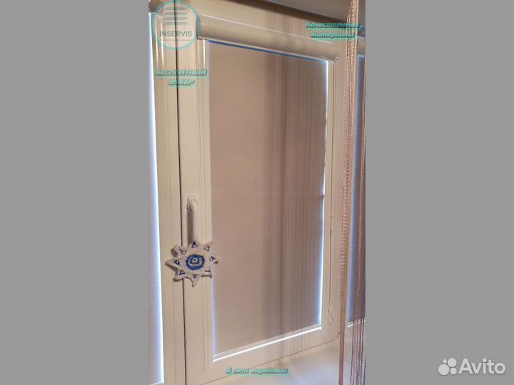 Римские шторы на кухню