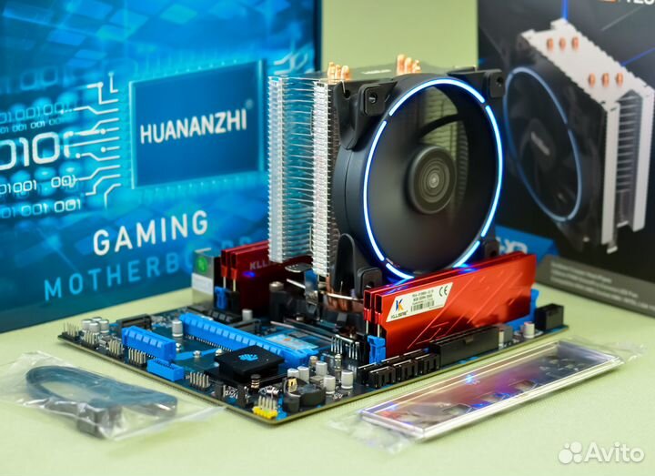 Комплект 24 потока (E5-2670V3 + Huananzhi X99-QD4)