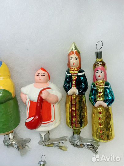 Елочные игрушки СССР