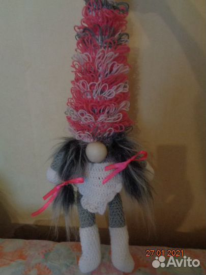 Мягкие игрушки.Гномы