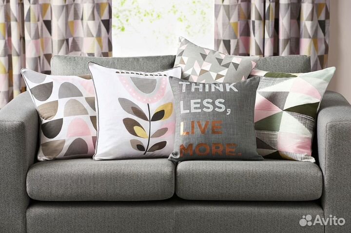 Декоративные наволочки Next, Zara home, H&M home