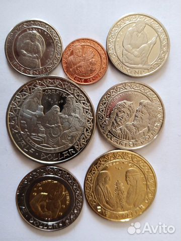 Сувенирные монеты (монетовидные жетоны) США 2012г