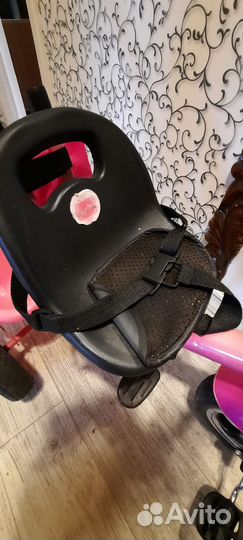 Детский велосипед с родительской ручкой