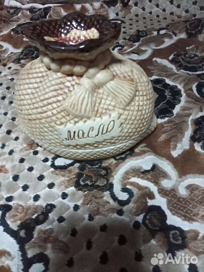 Маслёнка керамическая