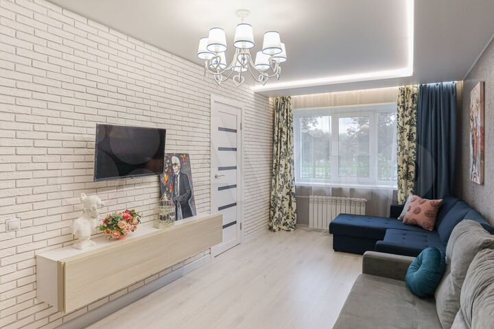 2-к. квартира, 46 м², 1/4 эт.