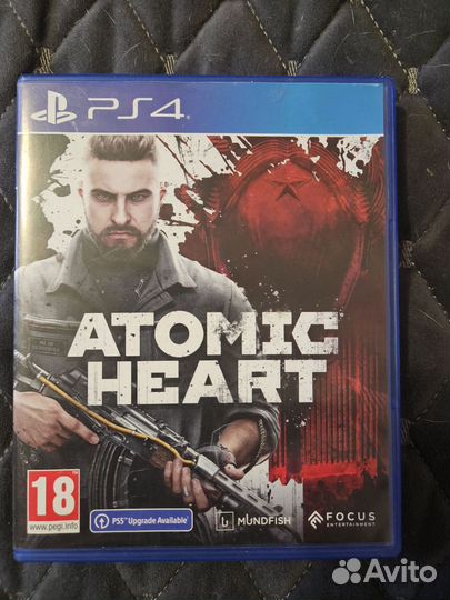 Диски на ps4 Atomic heart