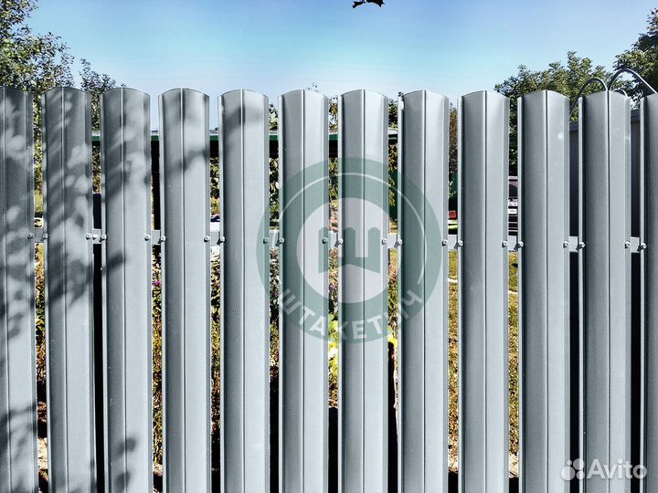 Штакетник металлический