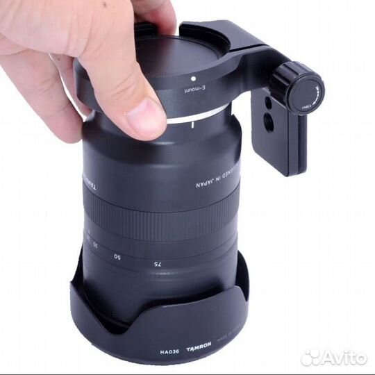 Штативная лапка с кольцом для объективов Sony E