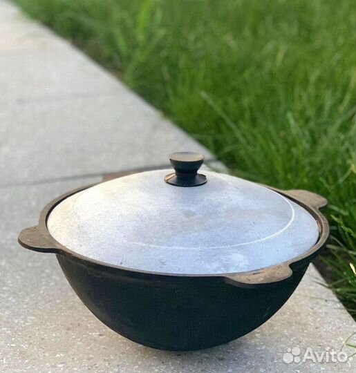 Казан чугунный 6 литров