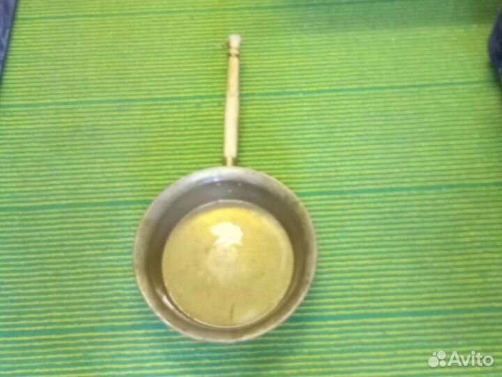 Латунный таз для варенья. СССР