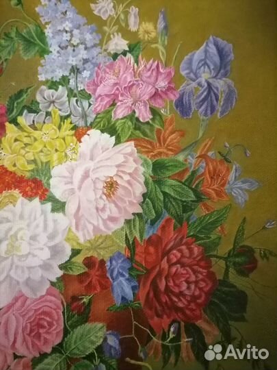 Натюрморт букет картина масло холст
