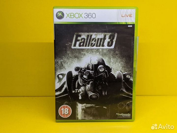 Fallout 3 (Xbox 360, англ, бу)