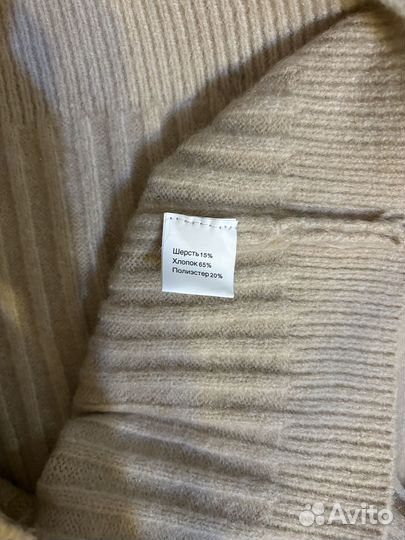 Платье вязаное женское лапша теплое