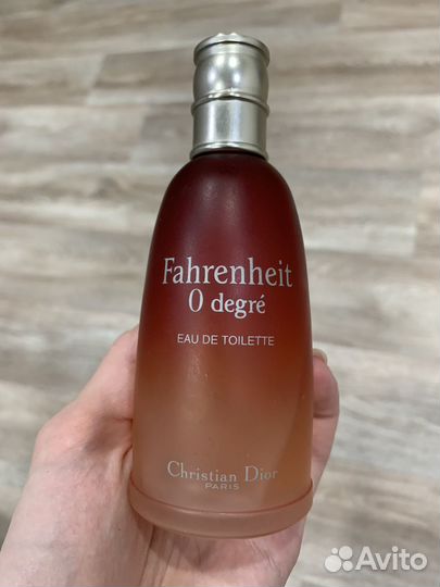 Dior Fahrenheit 0 degre EDT