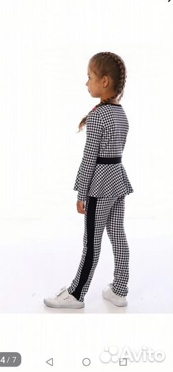 Костюм брючный для девочки 122-128