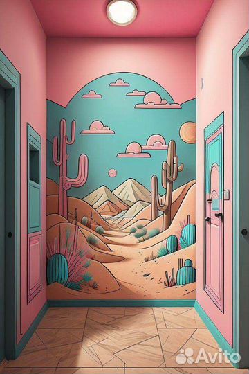 Роспись стен, картины