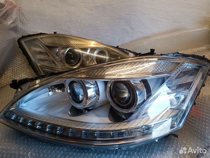 Фары mercedes w221